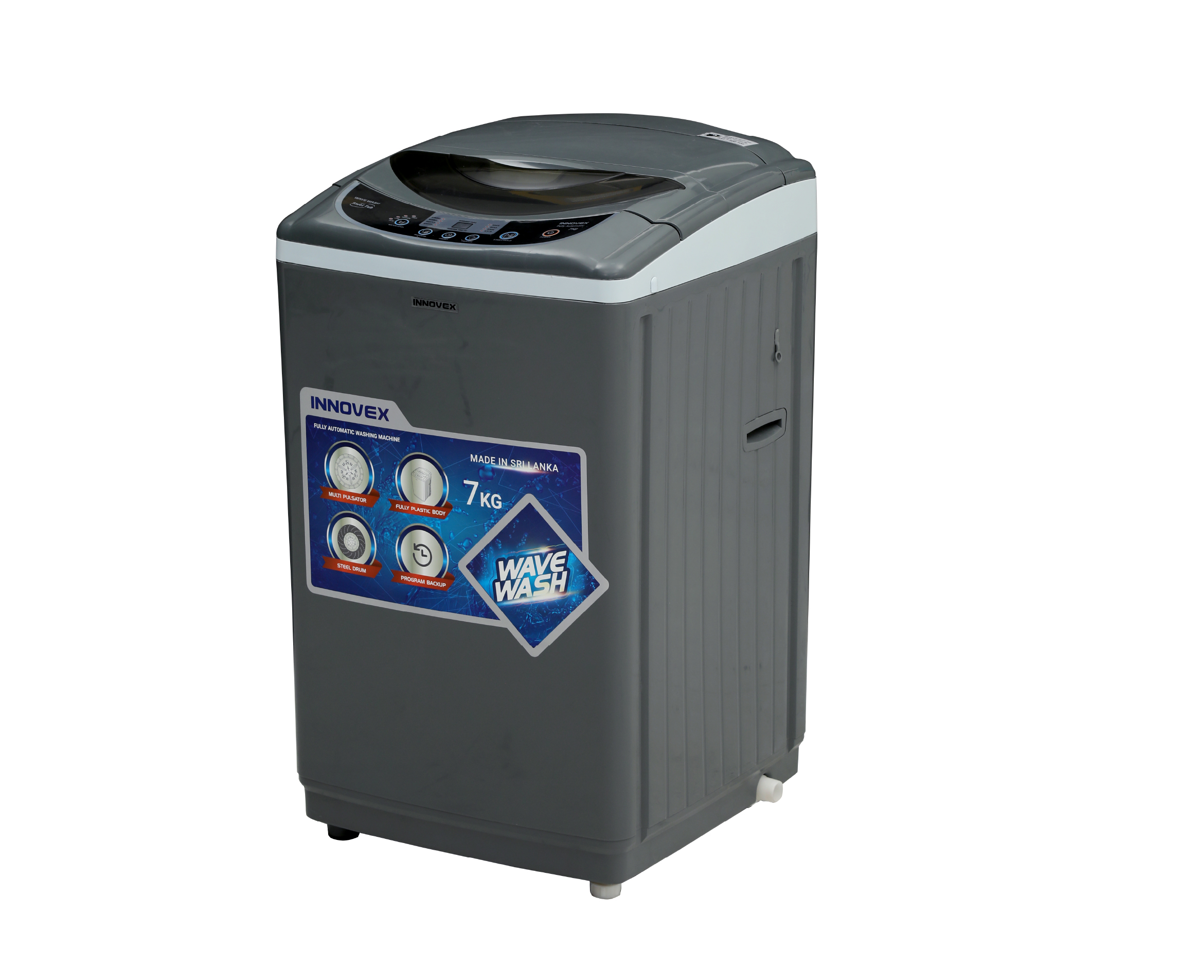 Innovex Fully Automatic Washing Machine 7 KG